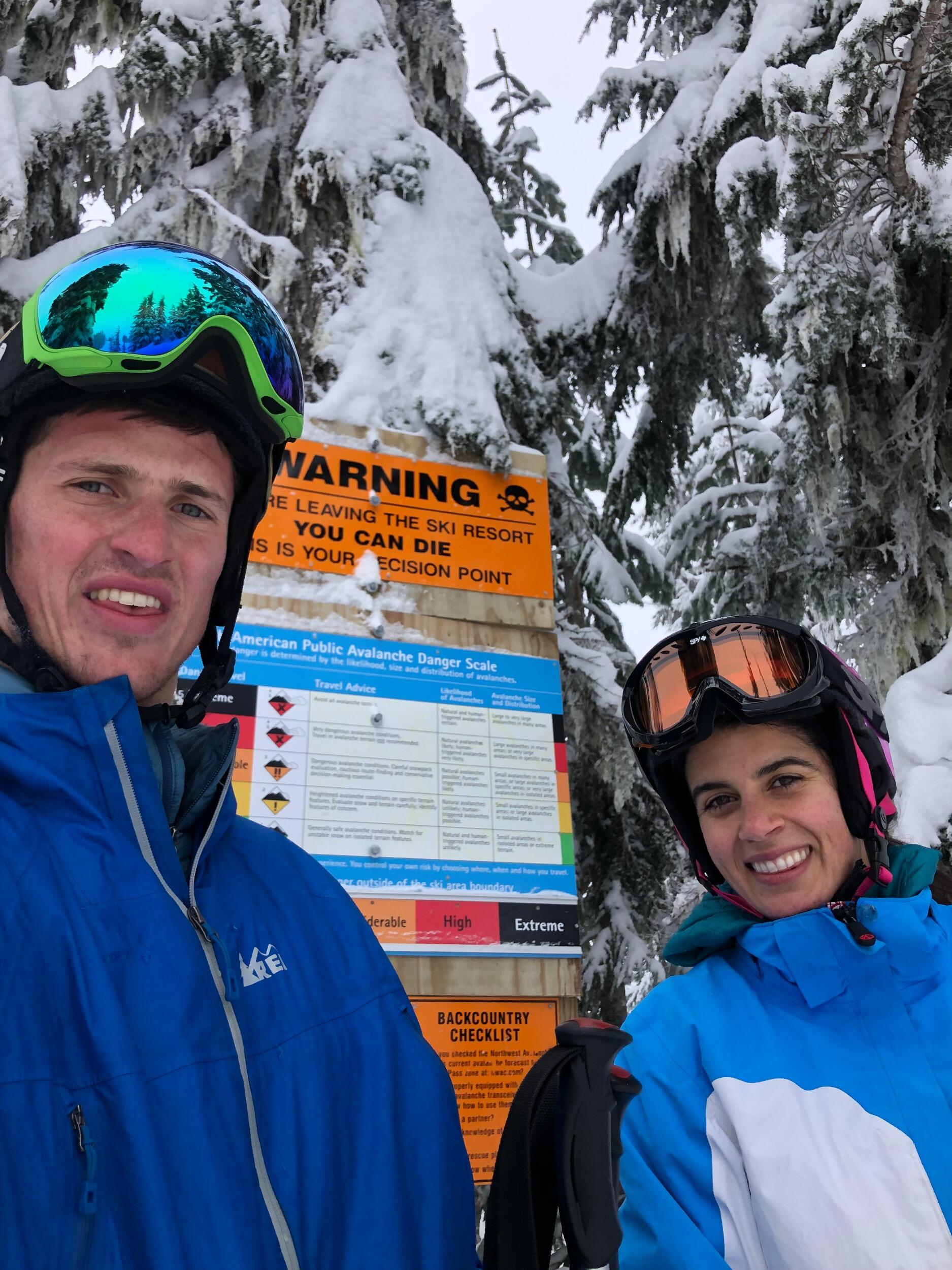 Sarah moves to Tacoma. While in the great state of Washington, Sarah and Peter enjoyed skiing in the winters and backpacking in the summers. 