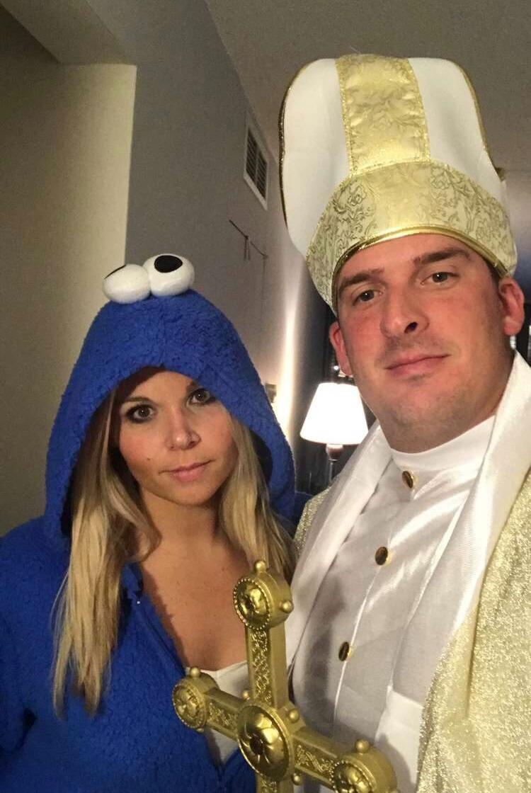 Cookie Monster and a Priest walk into a bar...