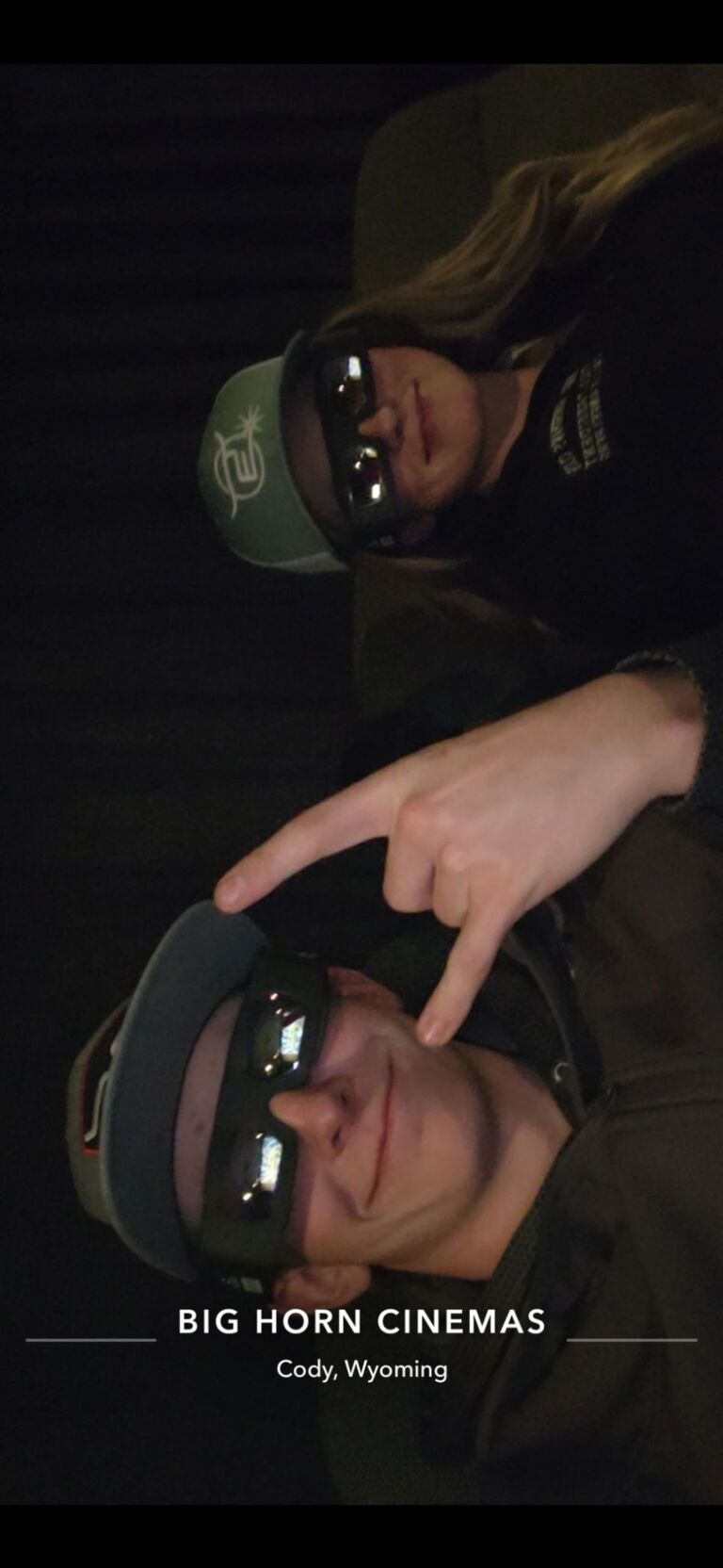 Date night to see Avatar in 3D.