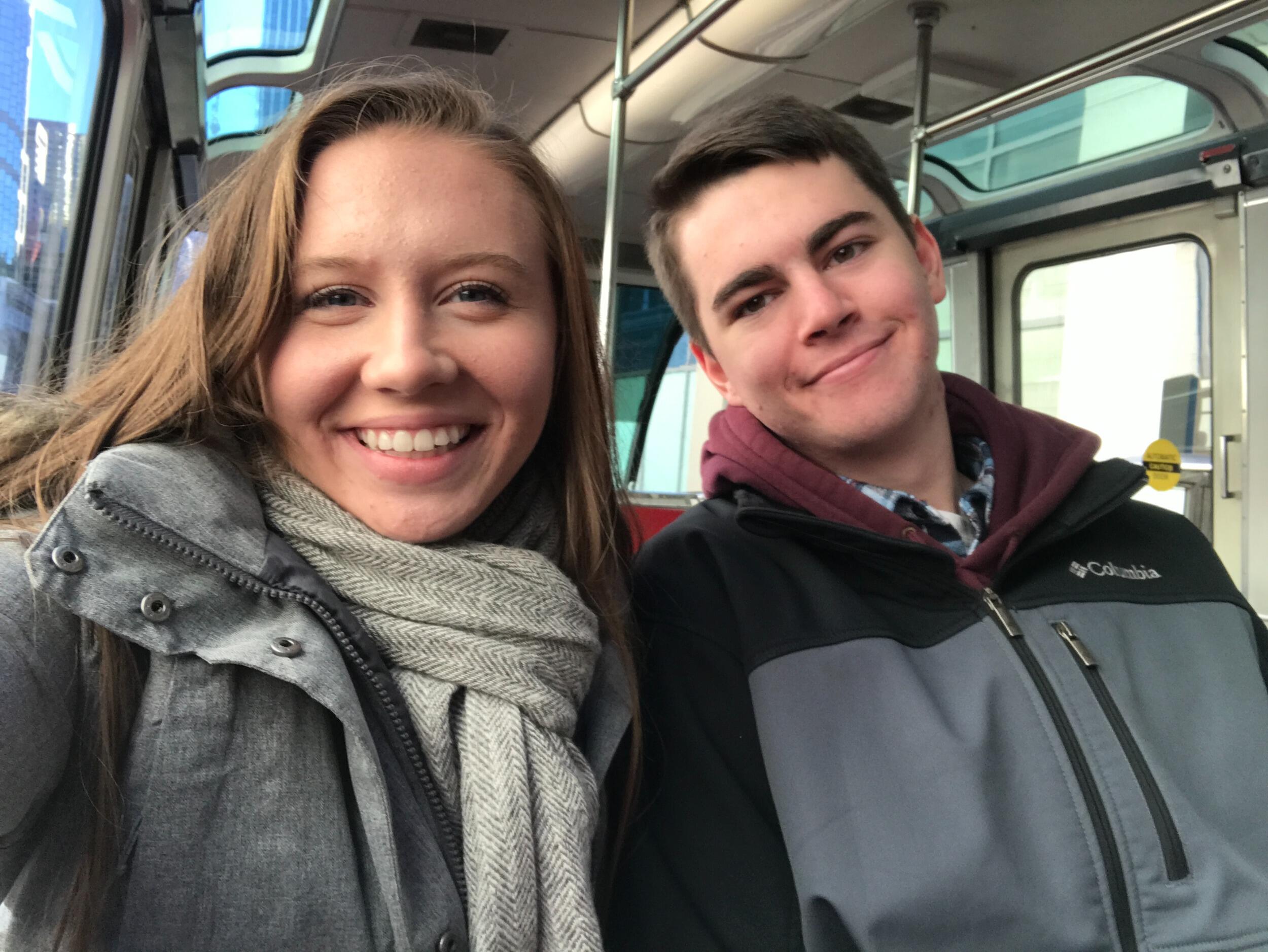 Winter travels to Seattle, WA 