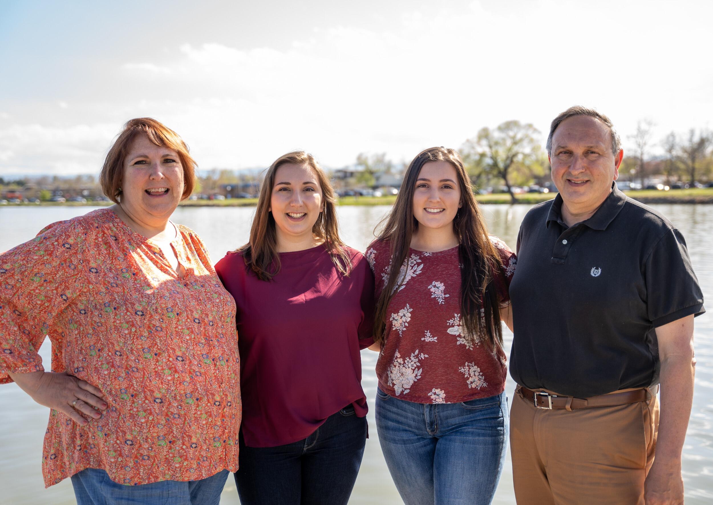 My wonderful family helped me move across the country right after graduation. 