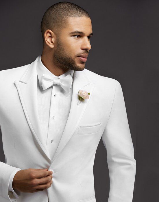 all white wedding tuxedos