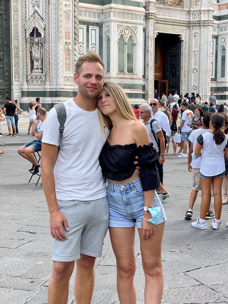 Florencja! Pokazywałam mu swoje 'stare śmieci' :D