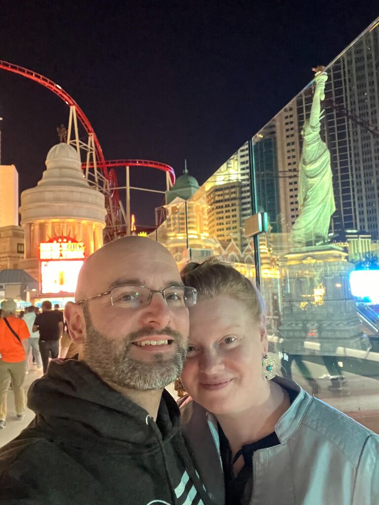 In Vegas together.