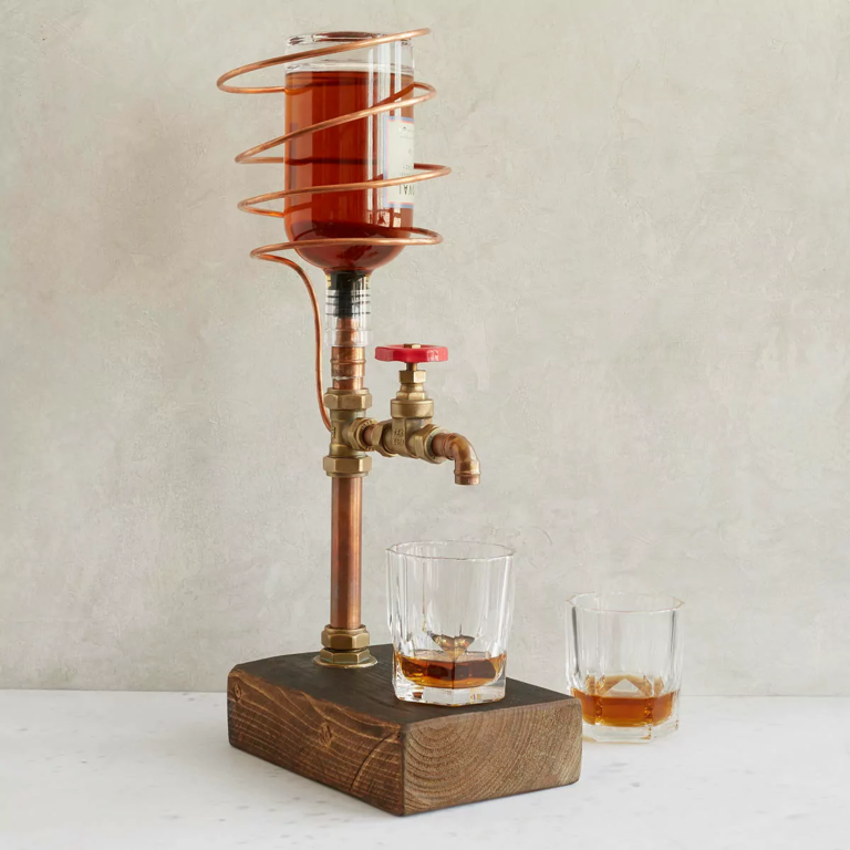 Copper drink dispenser 7th anniversary gift