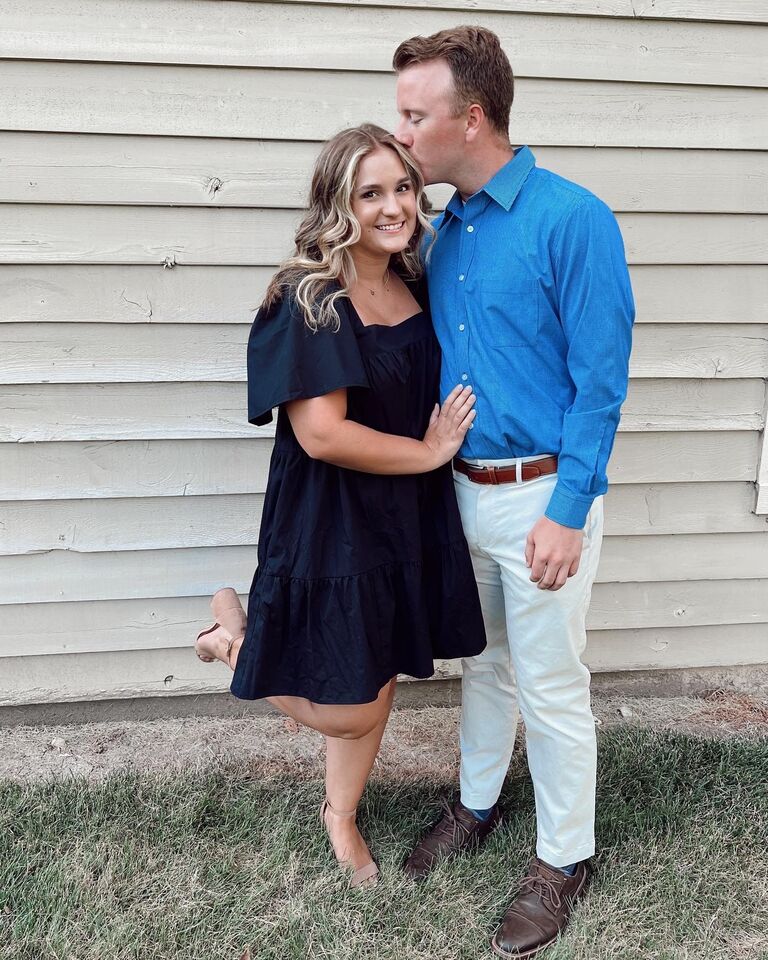 Danielle and Alex celebrated one year together by grabbing dinner at The Avenue.