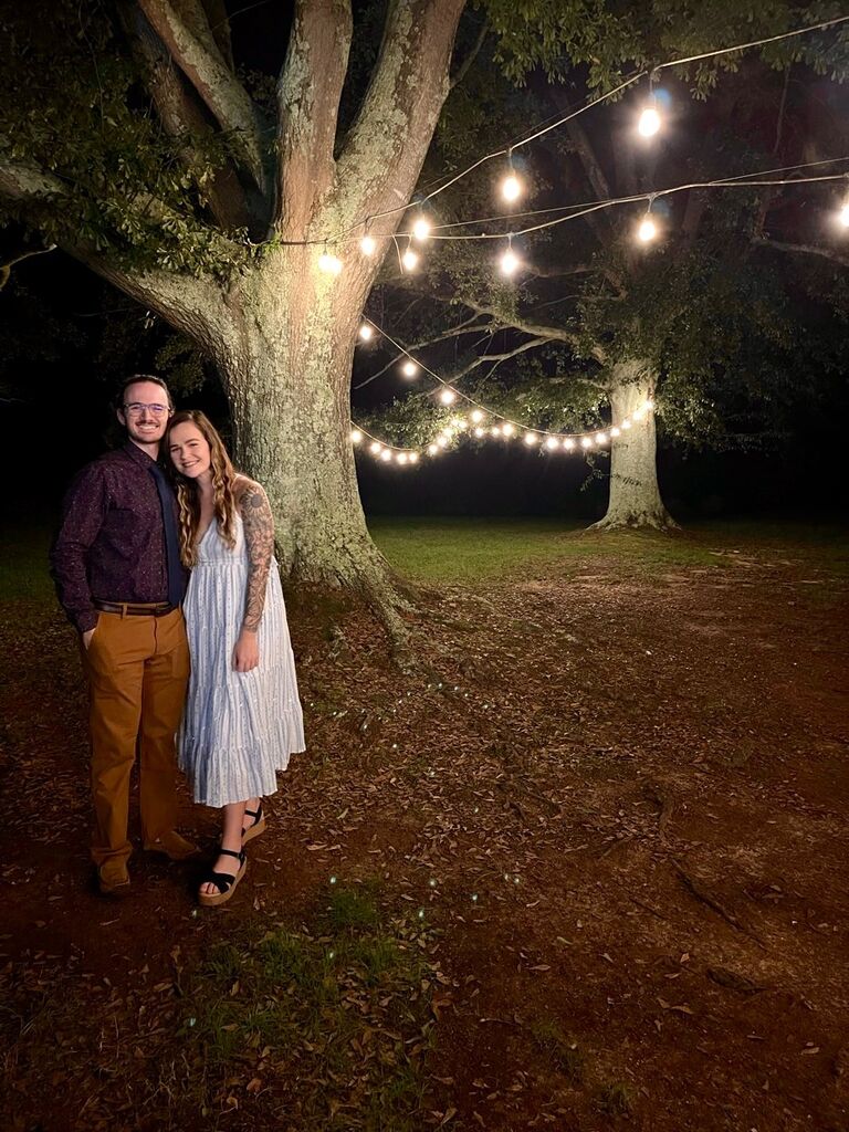 At a friend’s wedding (getting ideas)