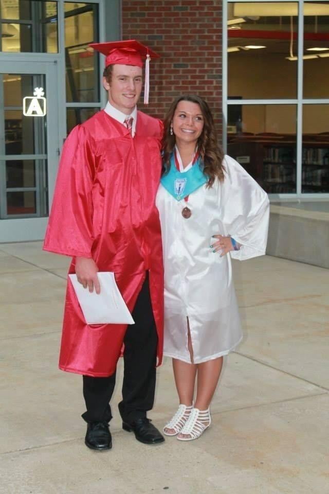 Graduated from high school and voted "high school sweethearts". Alicia began education at PSU and Doylan entered the workforce at PBCI-Allen