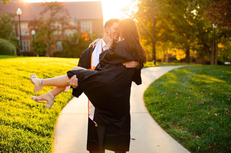 The day we graduated college from the University of Tennessee.