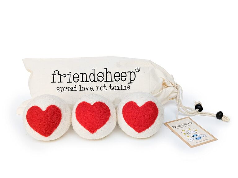 Wool dryer balls anniversary gift