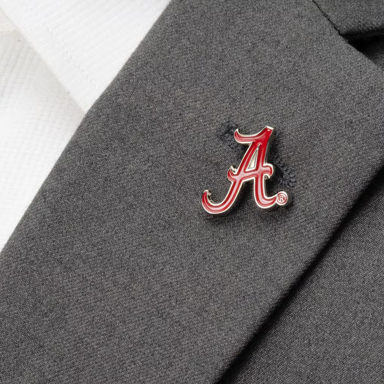 University of Alabama collegiate lapel pin groomsmen gift idea rom Fanatics