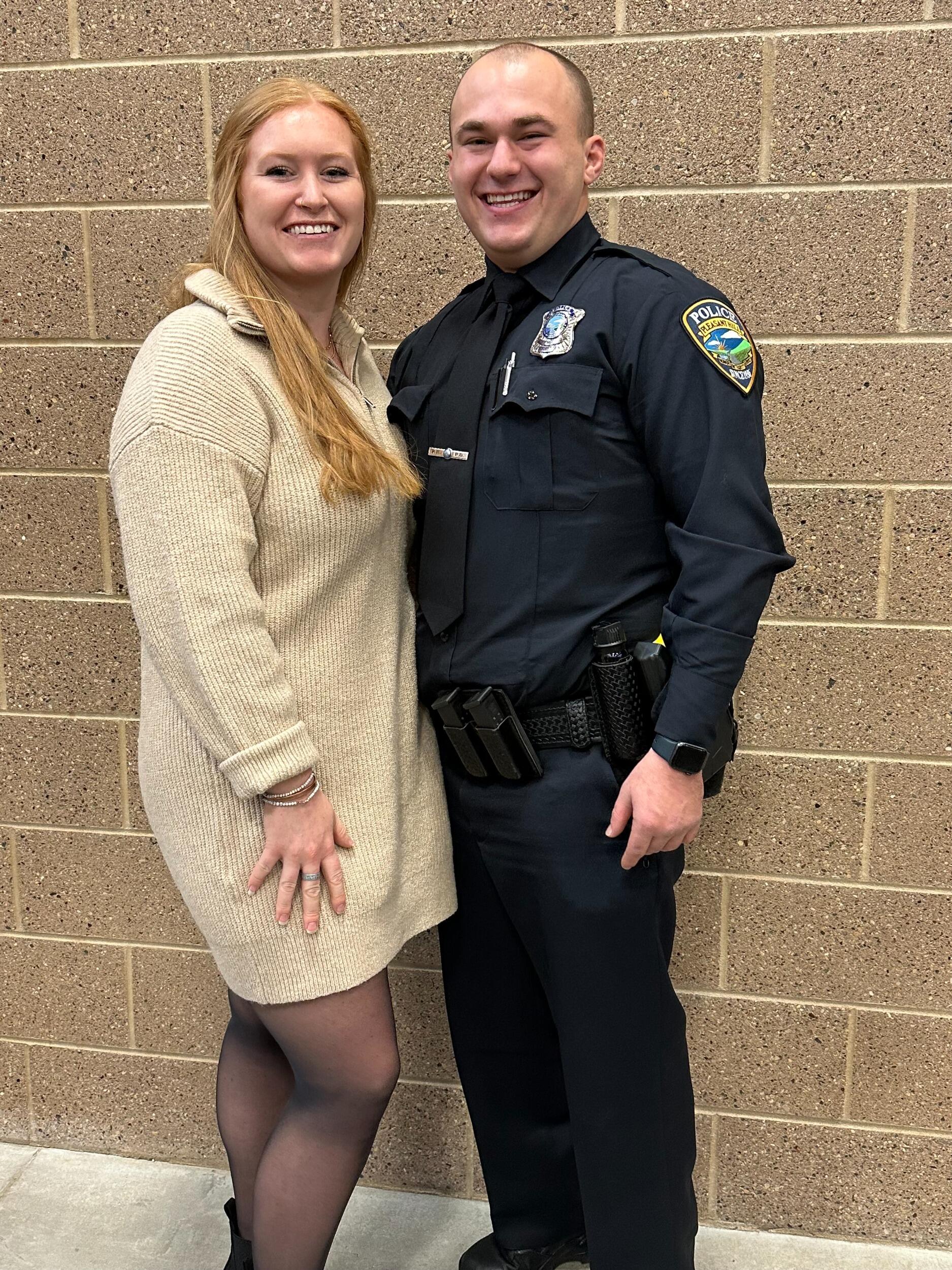 Nate's Graduation from the Police Academy 
