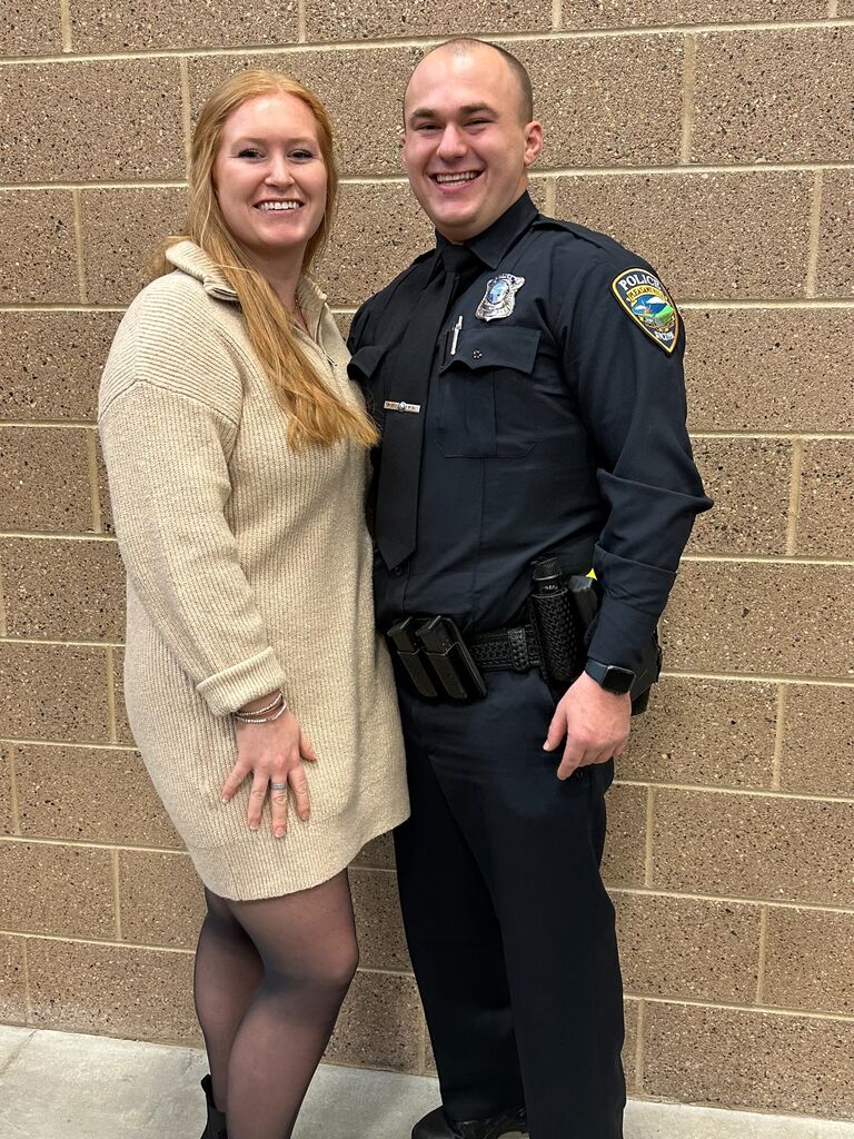 Nate's Graduation from the Police Academy 