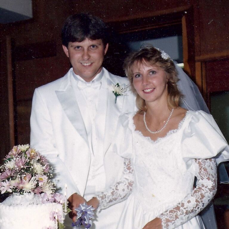 Kathie and Dan Harman (aunt and uncle of the bride)