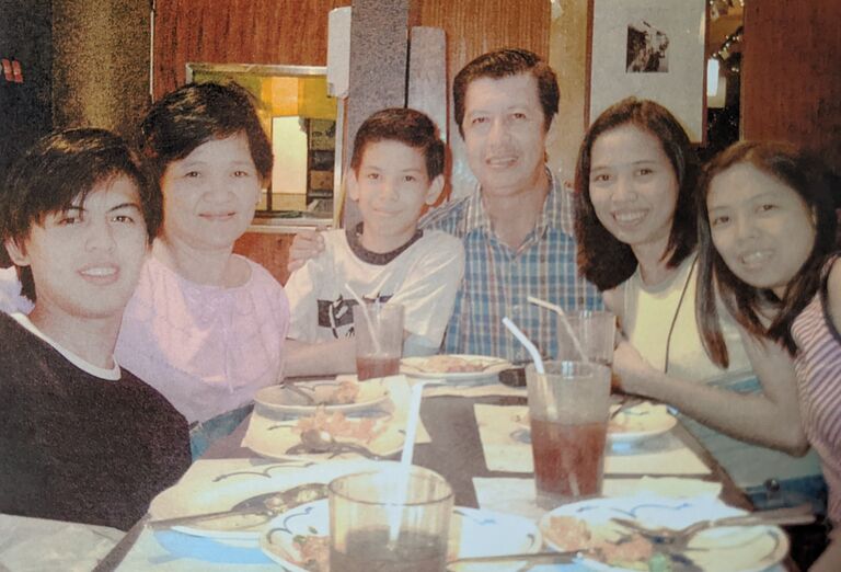 Our last family picture taken before we migrated to the US.