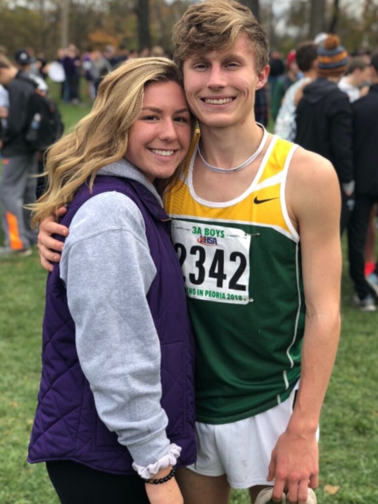 Jackson’s Senior year State Cross Country meet