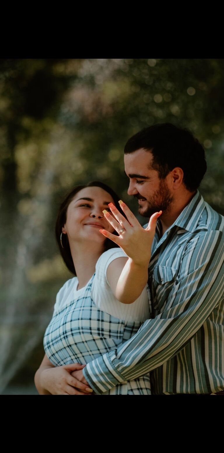 Got our engagement pictures taken