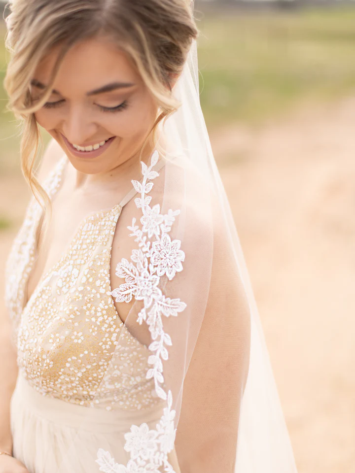 Alençon Lace veil