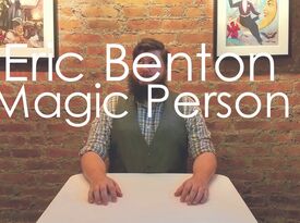 Eric Benton: Magic Person - Magician - Brookline, MA - Hero Gallery 1