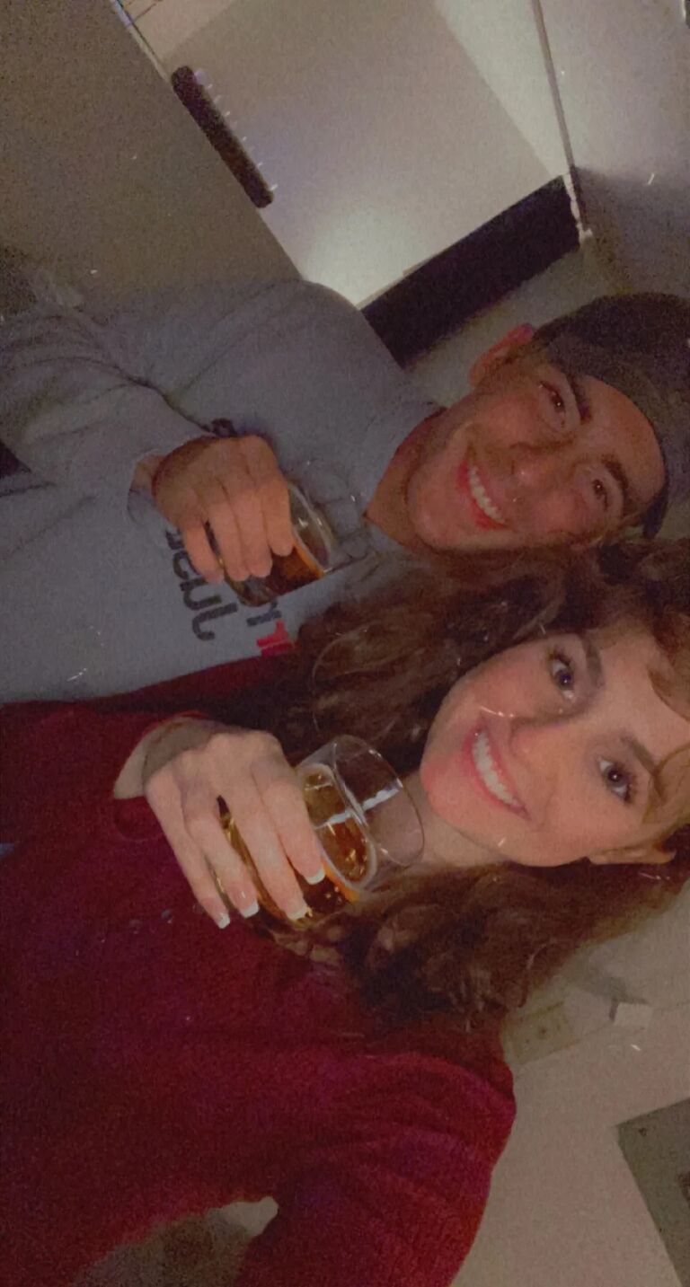 Their first picture together! This was taken during Haley’s 22nd birthday, only a week after their first date on the 21st Night of September.