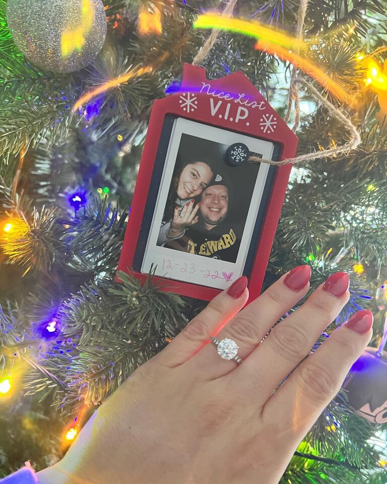 She said yes!