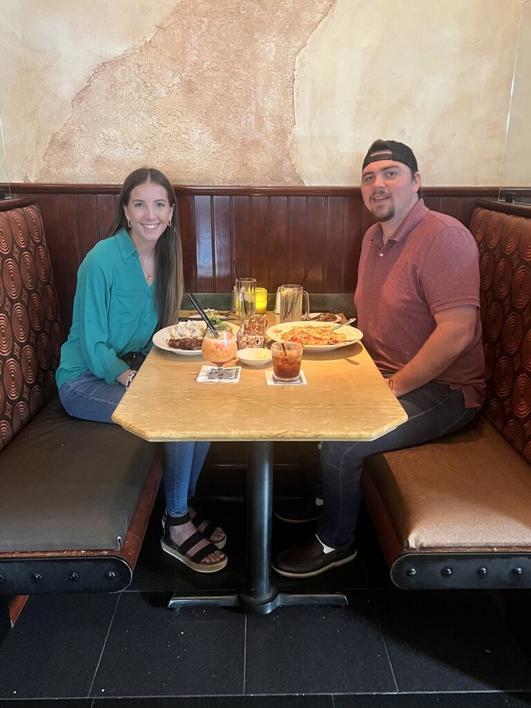 We celebrated another anniversary and our new careers! Brandon is rocking it as a Retirement Counselor, while Jenna is thriving as a Court Designated Specialist!