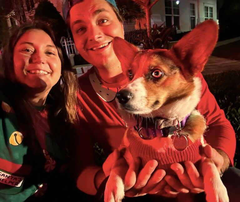 Corgi parade in Baldwin park!