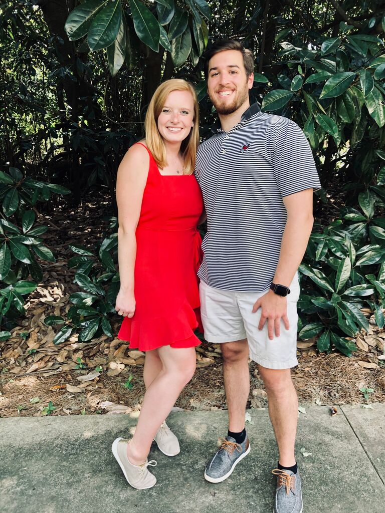 After 2.5 years of long distance, Jenna moved to Athens. We moved into a cute townhome and hung the paintings from our first date. 