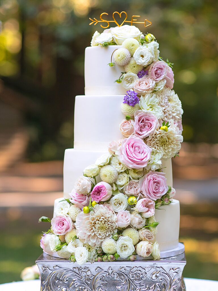 Wedding Cake Designs Flowers 7