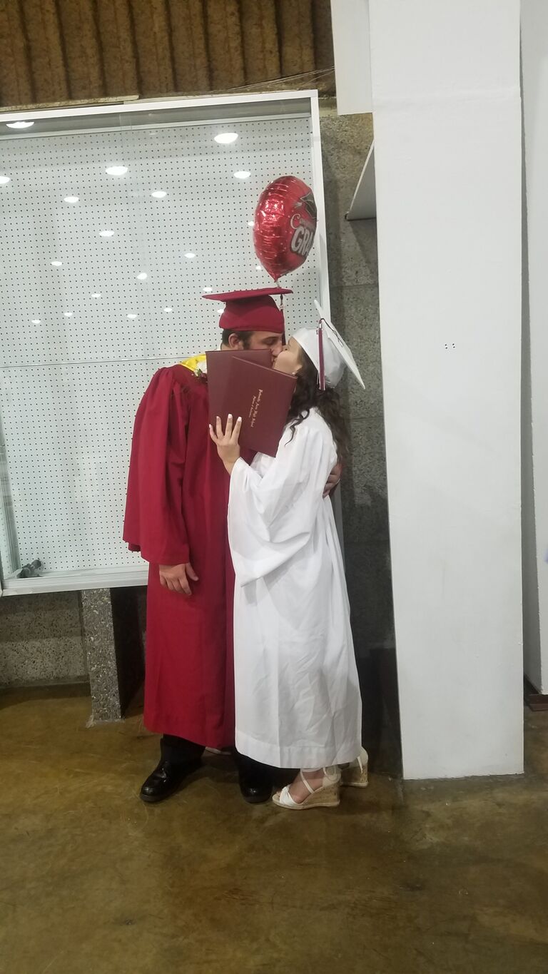 We graduated high school!