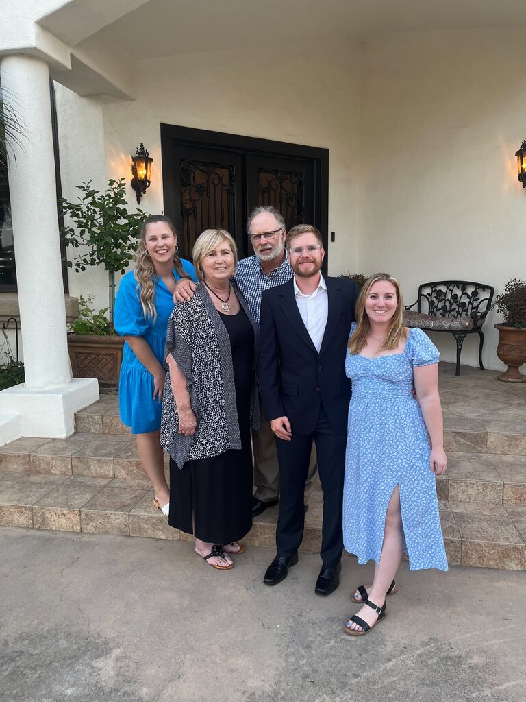 Roxane and Patrick's wedding reception in SD