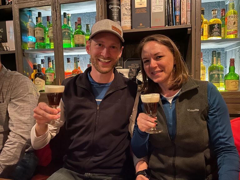 Irish Coffees in Ireland