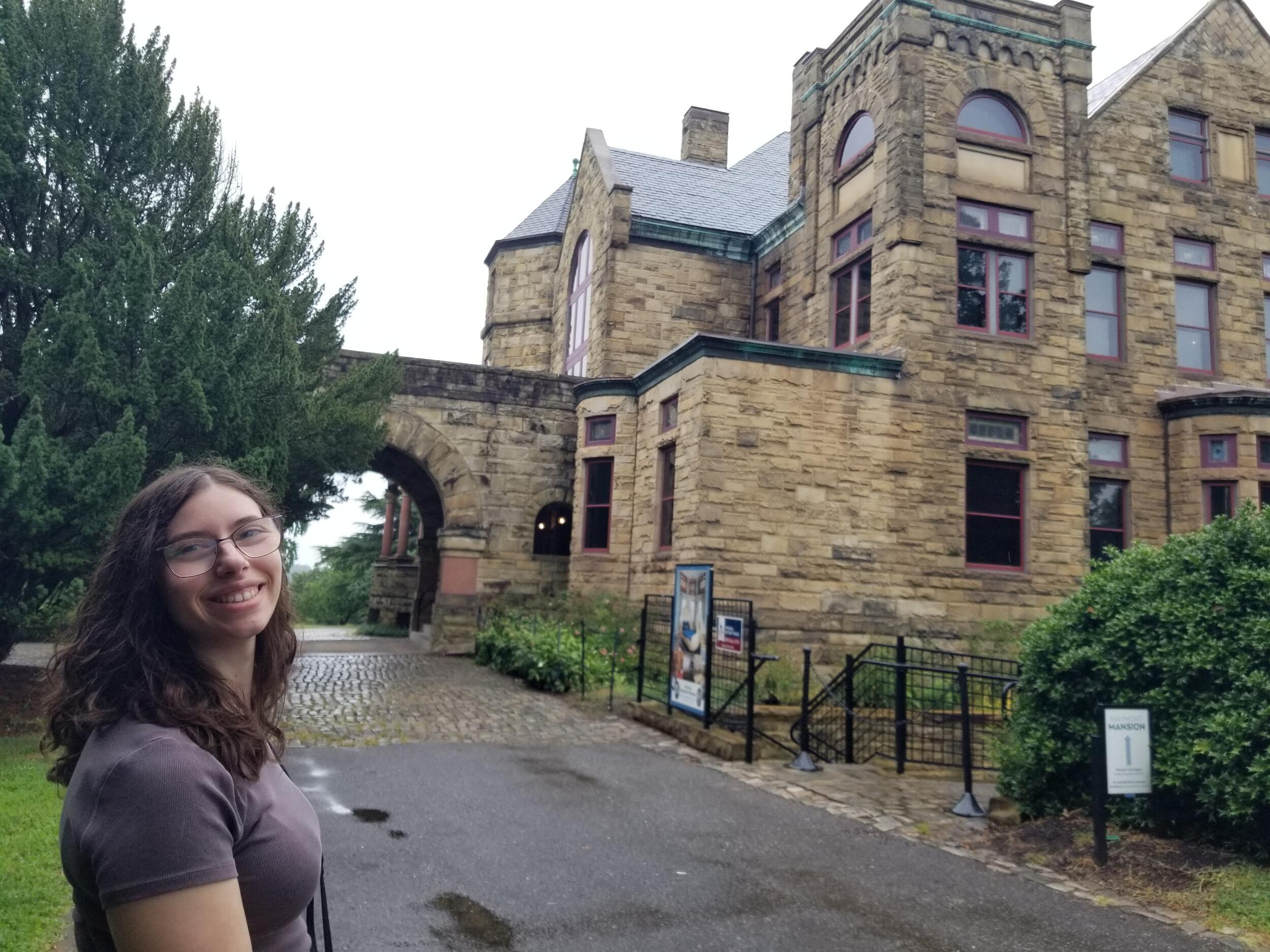 Kyle: We went on a mini vacation to Richmond, VA. There was an old estate that had been turned into a nature/historical preserve. Little did this one know there was a ring in my pocket since we started the day because I was looking for the right time.