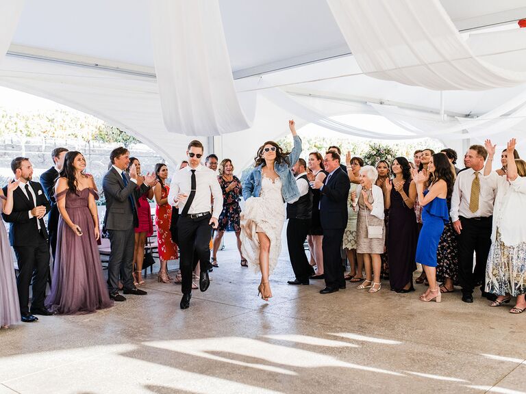 We Had A Full Blown Dance Party Before Our Wedding Reception Started