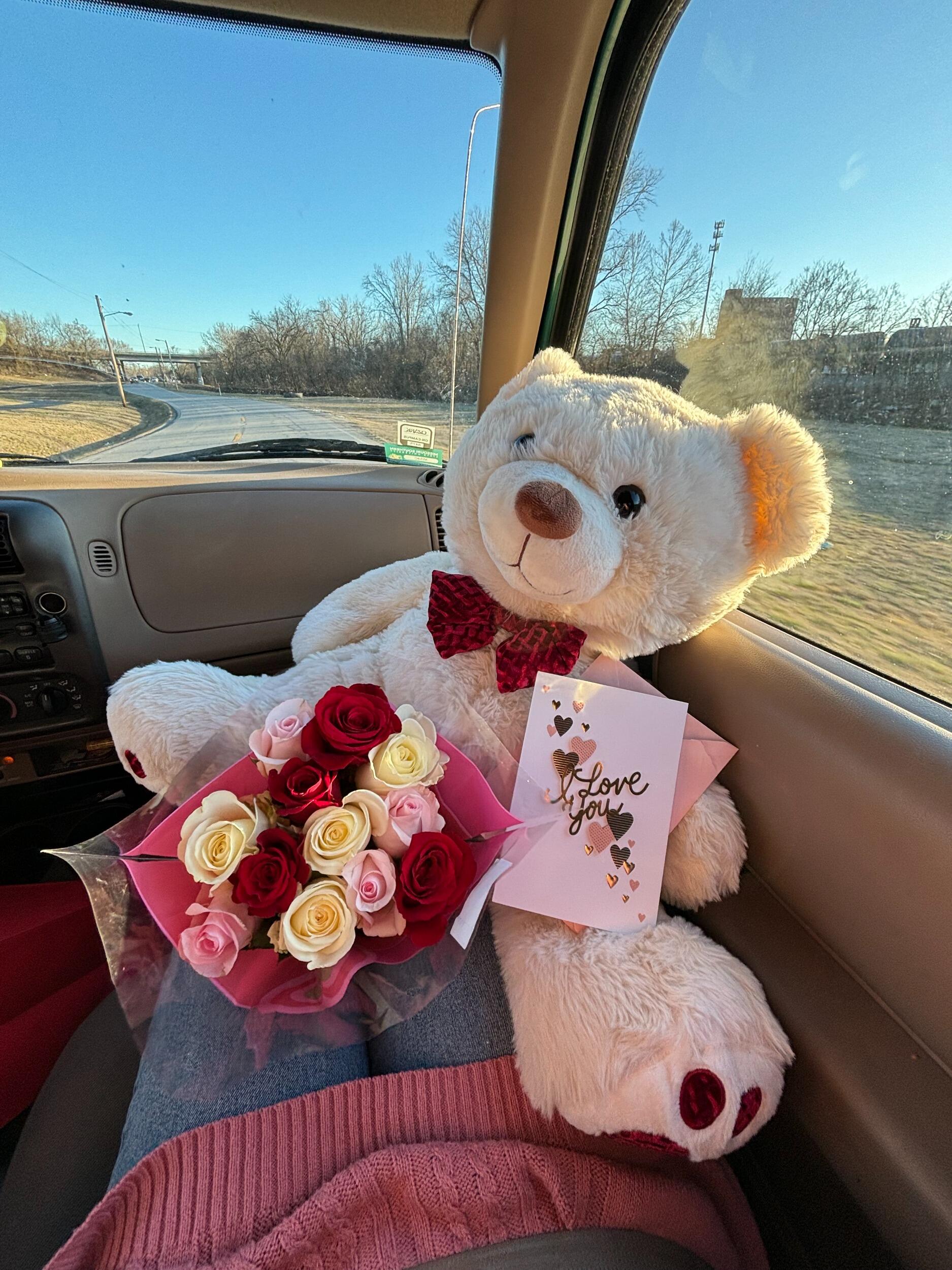 Caleb and Alexis' first Valentine's day together!