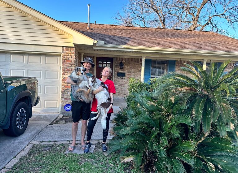 We Moved into Our First House