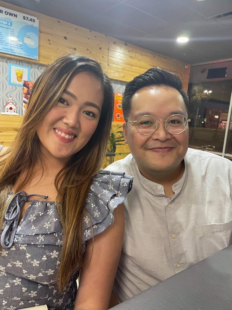 Desert after my first meeting with his family. That night, he asked me personally to be his girlfriend.