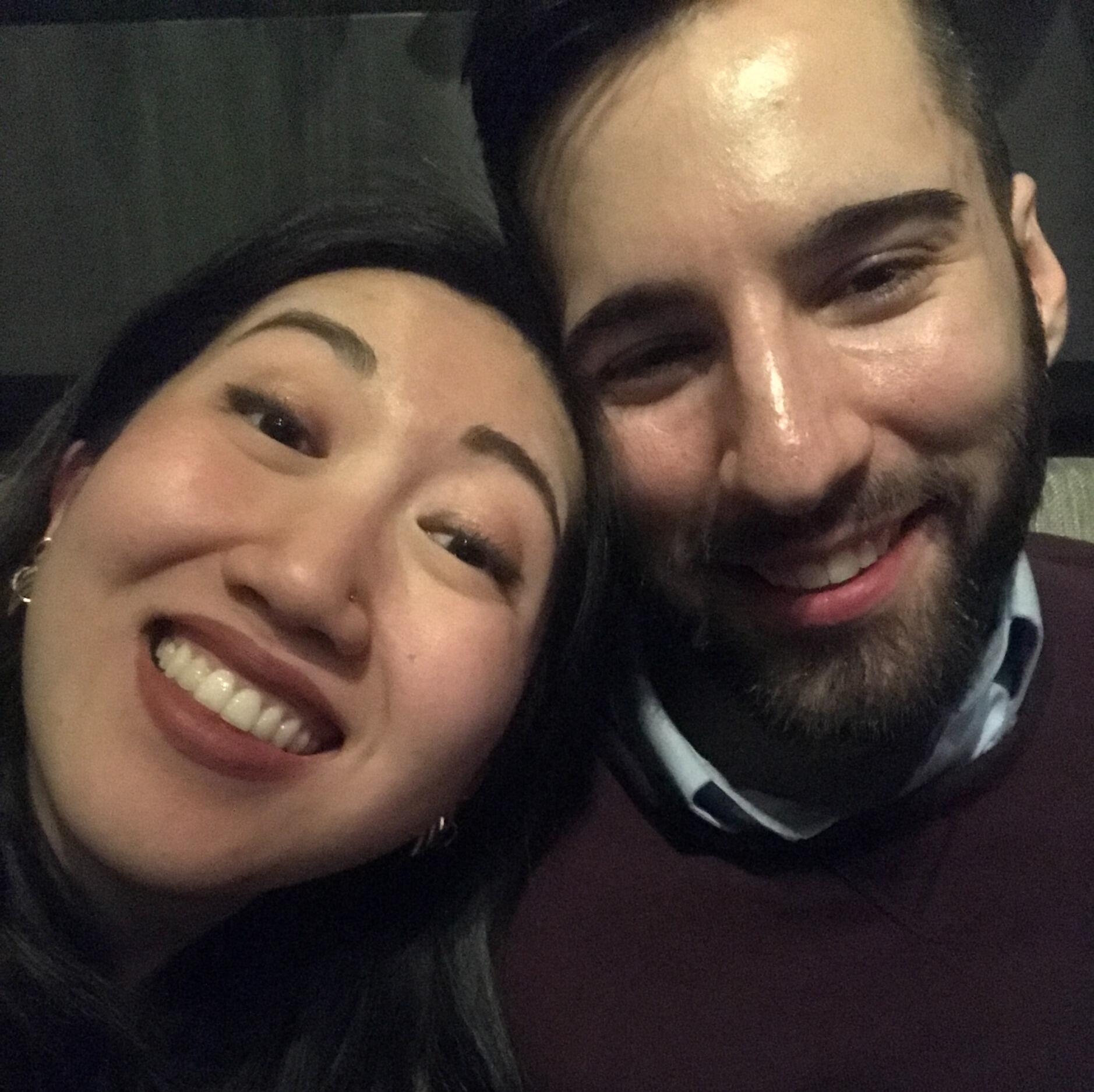 Brian and Edith go on their first date. 