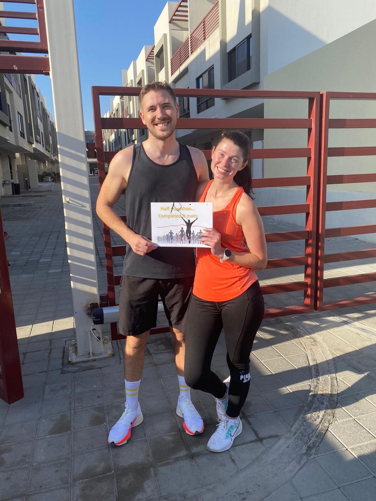 First half marathon 