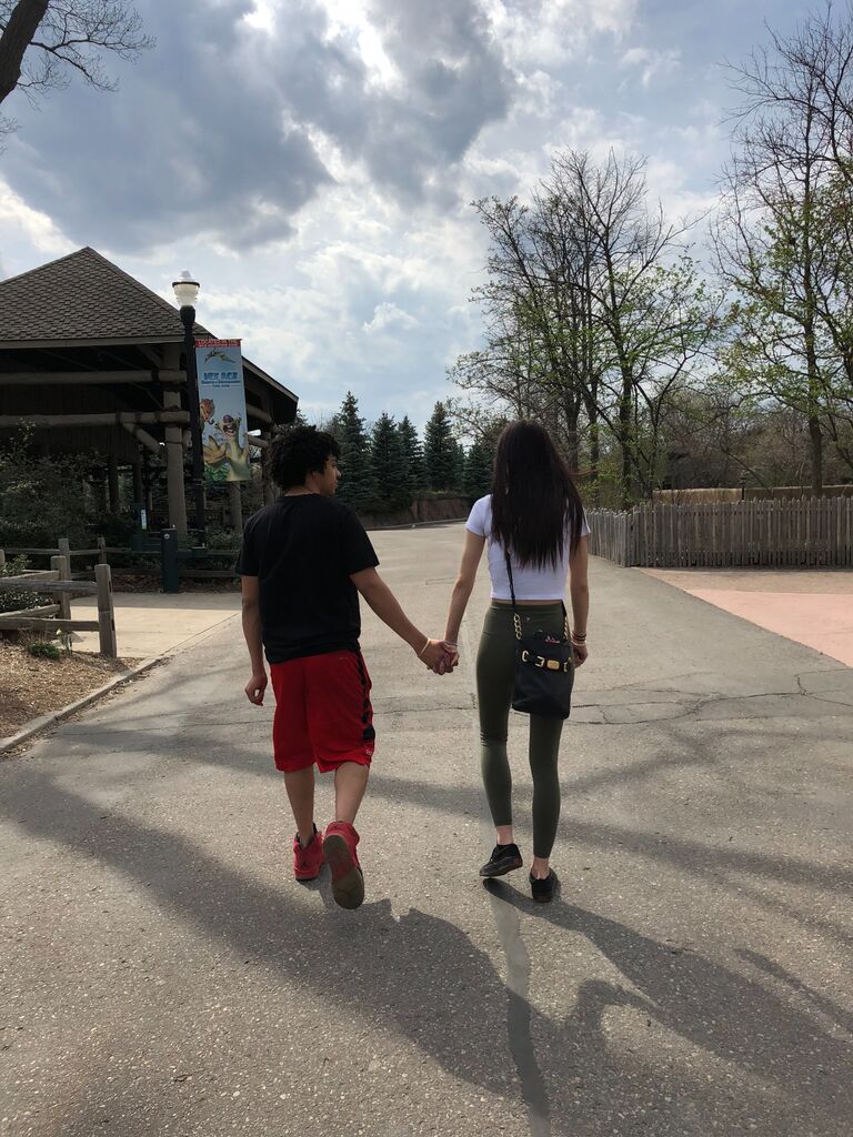 Our first time at the Zoo together ❤️