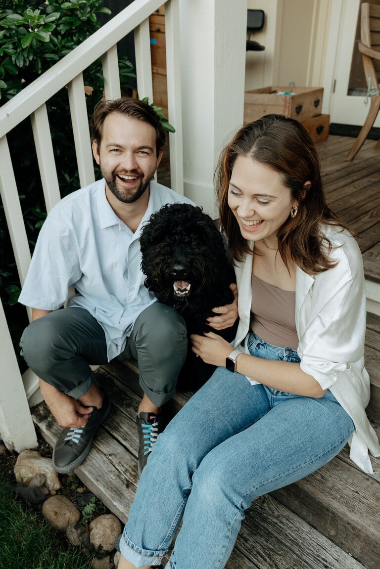 Our little family on Bainbridge