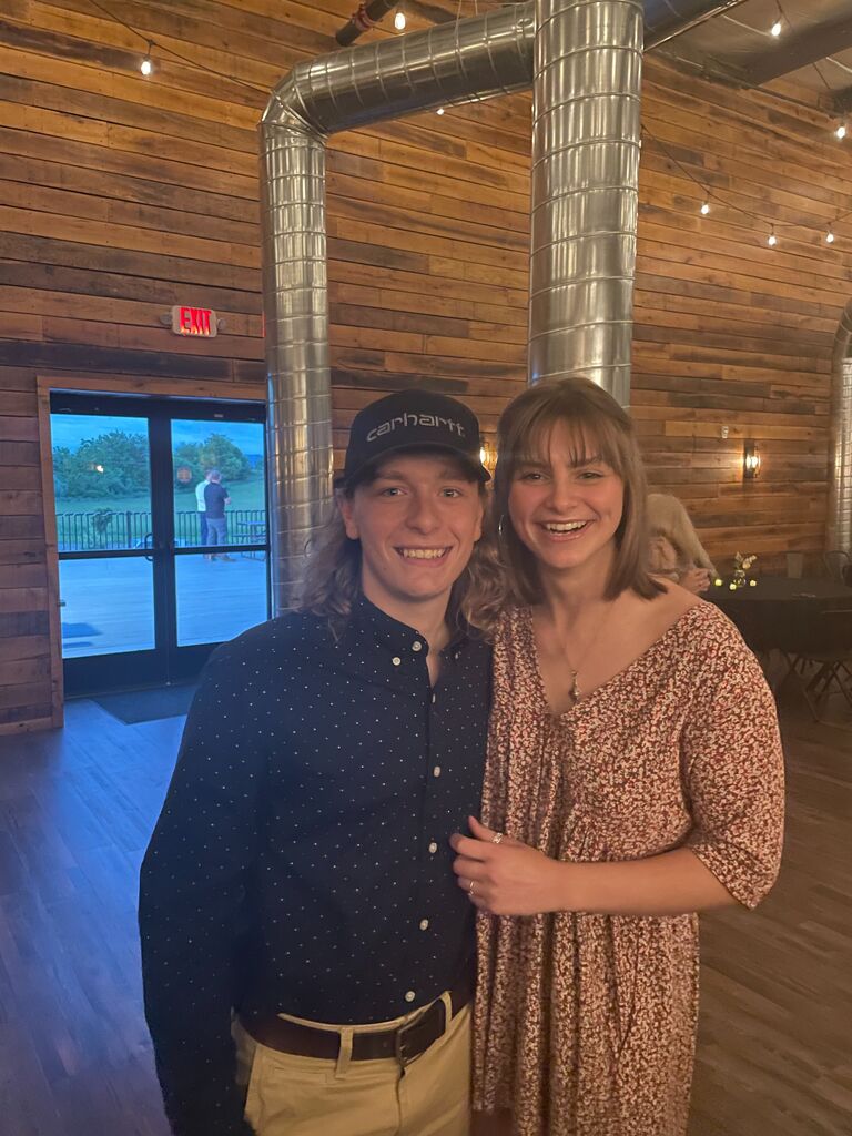The second wedding celebration we attended (Derek and Taylor)