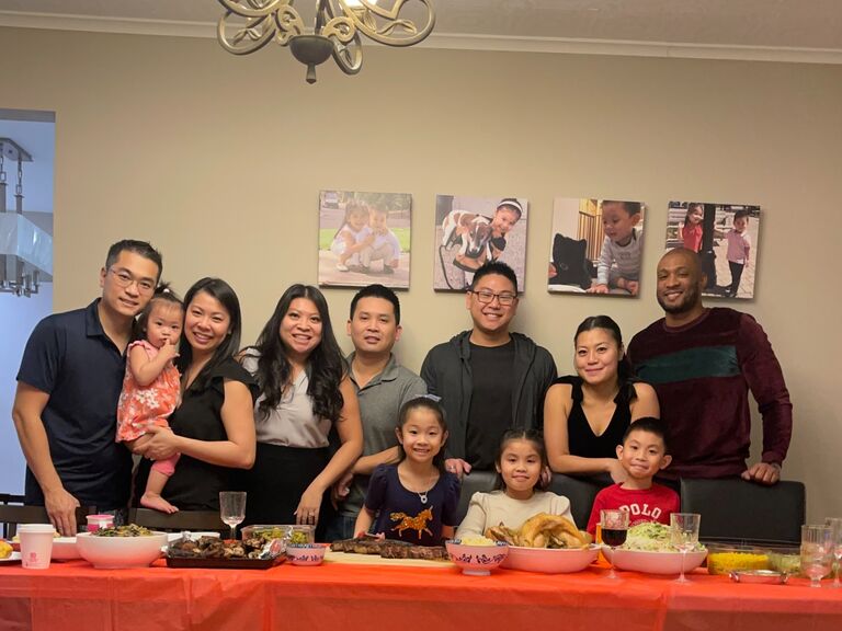Our first Thanksgiving together