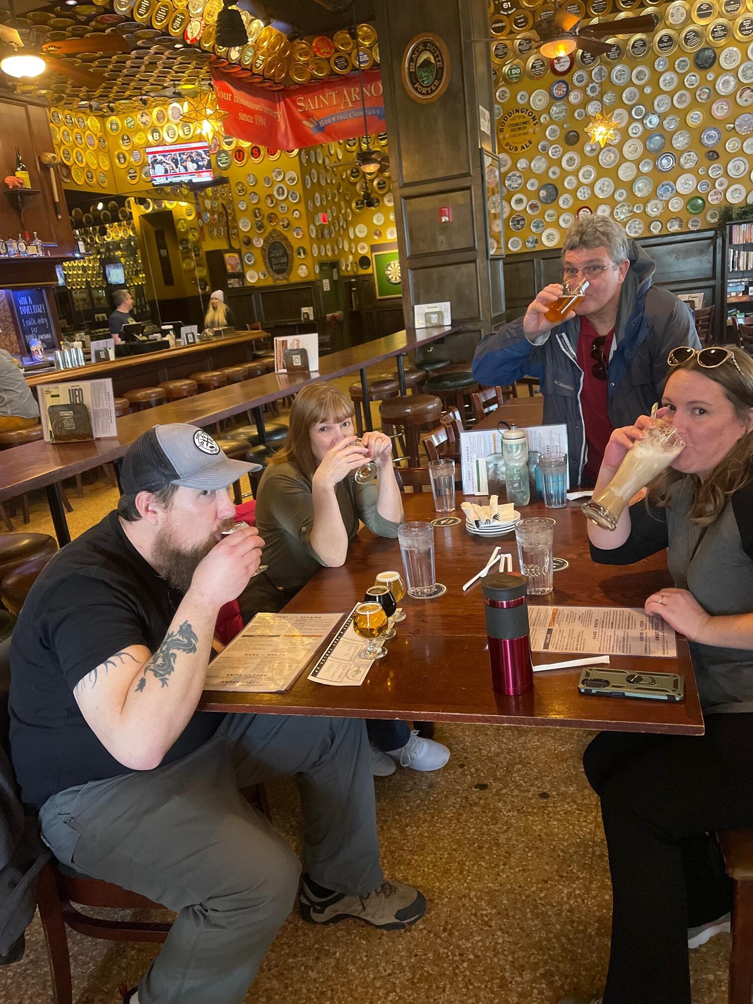 Scavenger Hunt - Try a new beer to you at the Flying Saucer