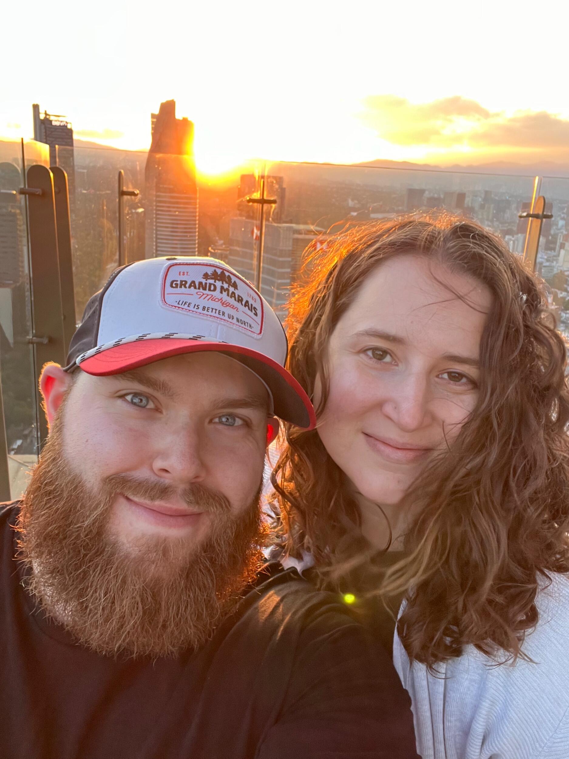 Our second international trip together, to Mexico City. 