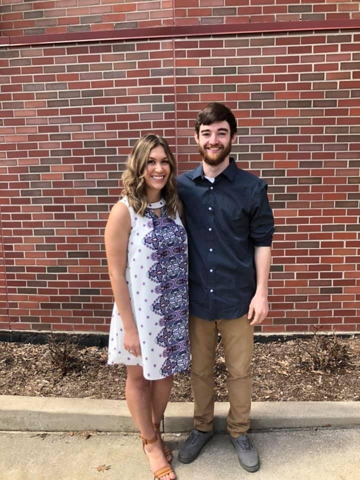 Allie's pinning ceremony