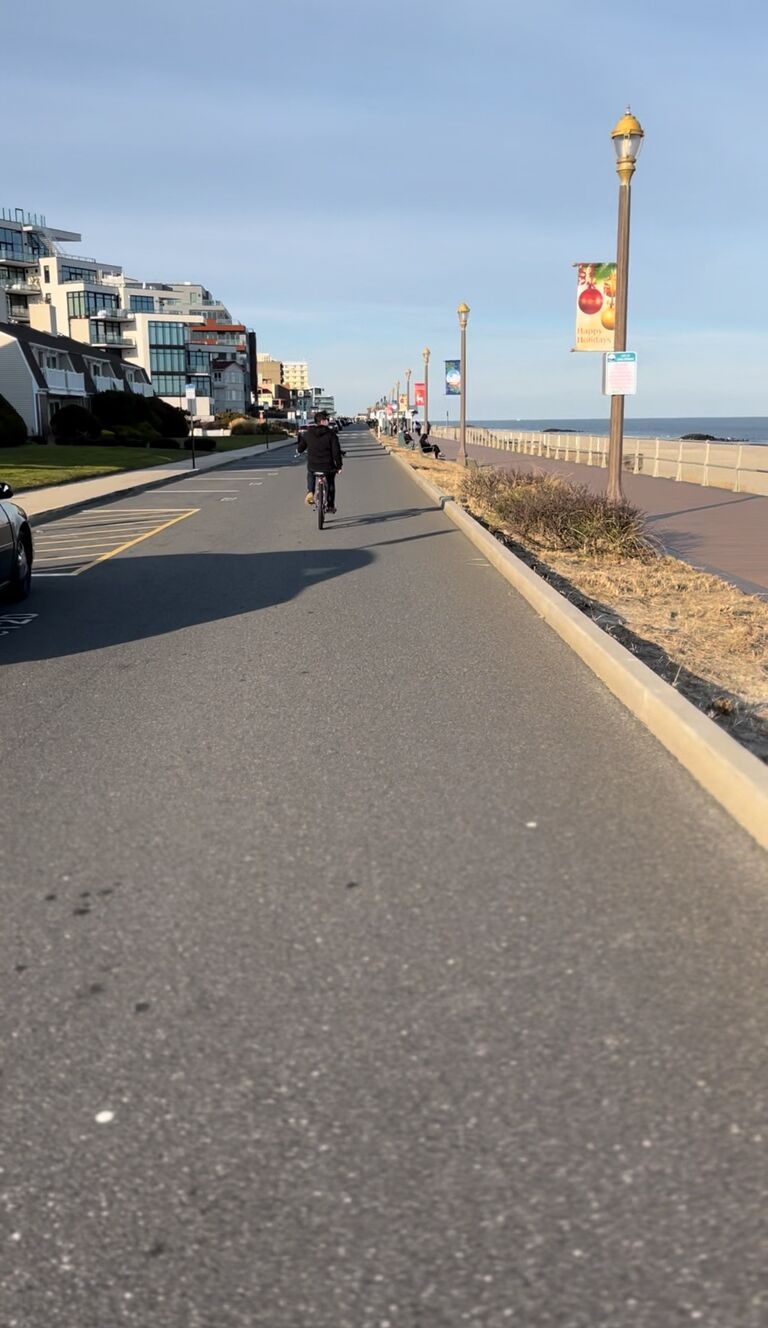 After the engagement, Jordie and Larry moved to Long Branch, NJ and enjoyed life on the water.