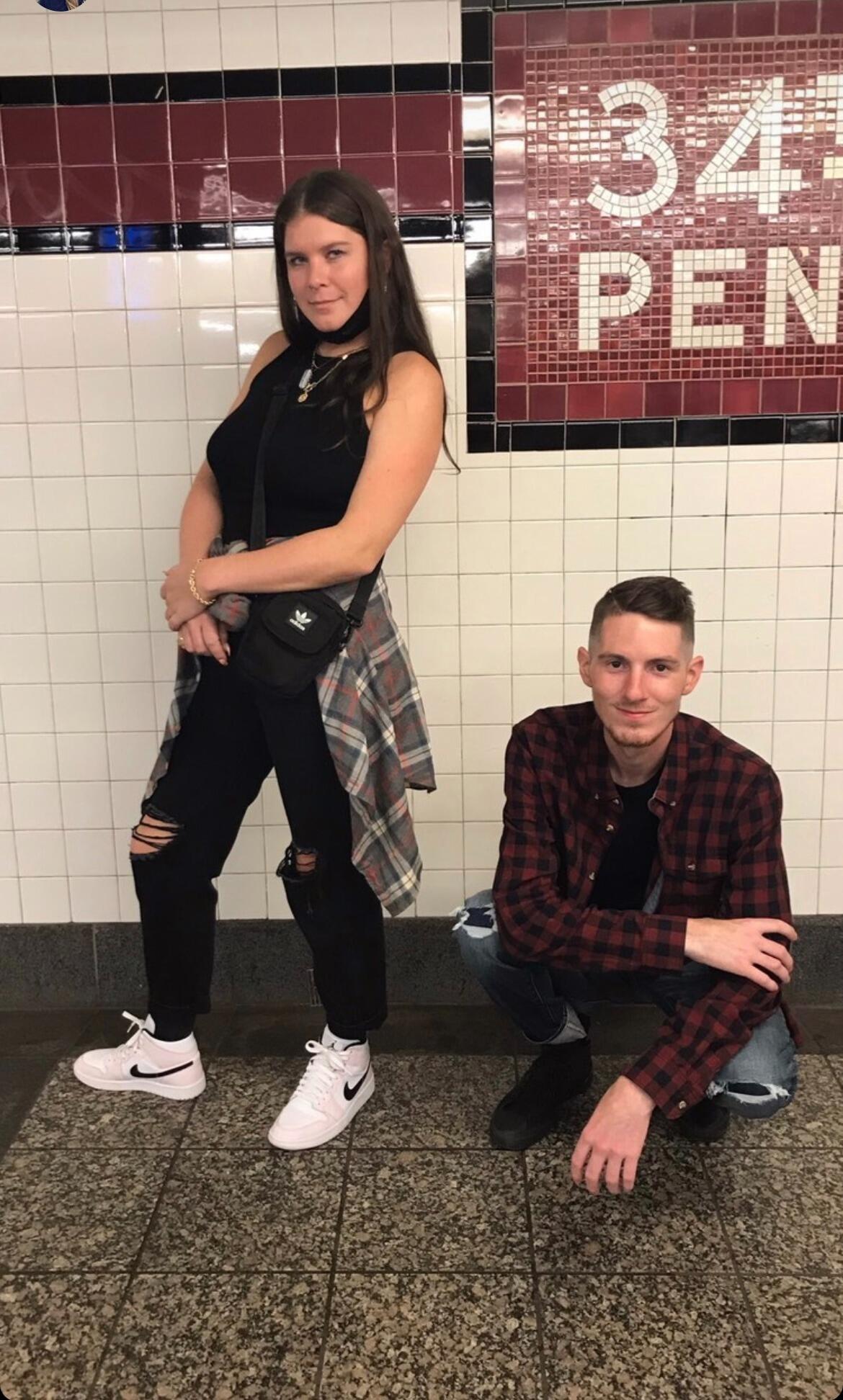 Lauren's 31st Birthday Trip to NYC (one of the best photos ever)