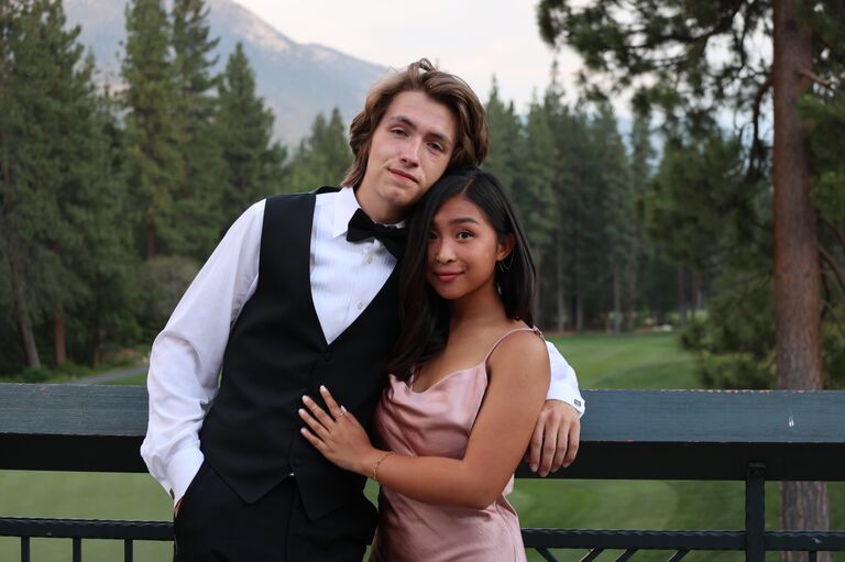 The first wedding they attended