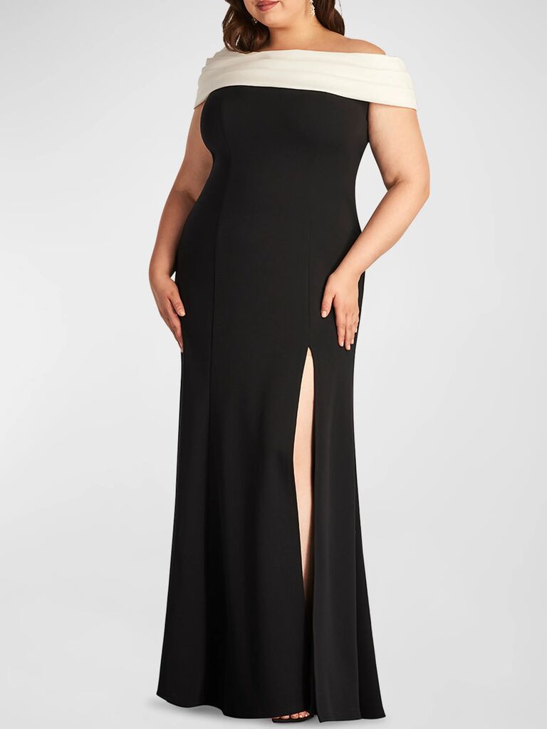 Black tie optional plus size dress hotsell